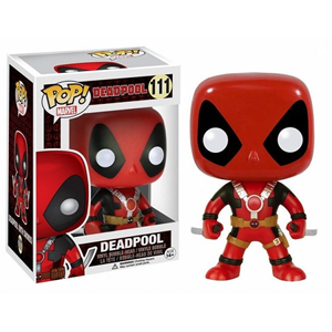 اسباب بازی اکشن فیگور 9 سانتی فانکو پاپ ددپول با شمشیر مدل Funko POP - Marvel - Deadpool - Bobble Head _اسباب بازی اکشن فیگور